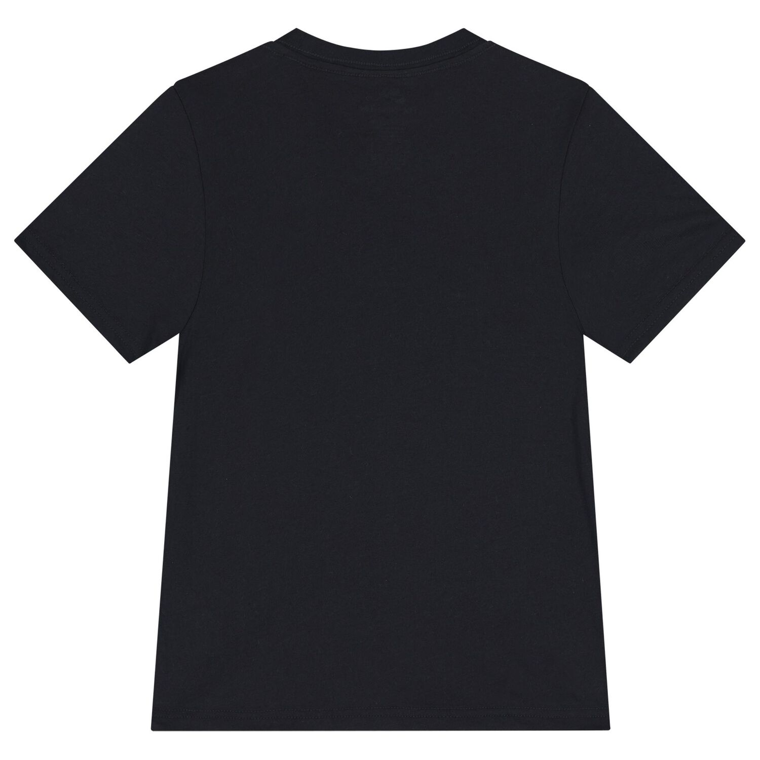 Boys Black Logo T-Shirt, 1, hi-res