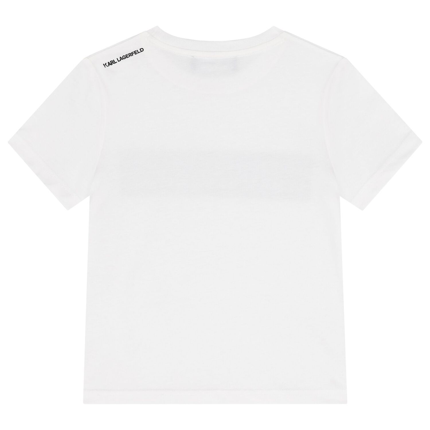 Boys White Logo T-Shirt, 2, hi-res