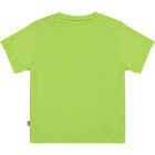 طقم شورت بالشعار باللون الأخضر والرمادي للأولاد, 1, hi-res