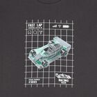 Boys Grey Glow In The Dark Car Long Sleeve Top, 2, hi-res