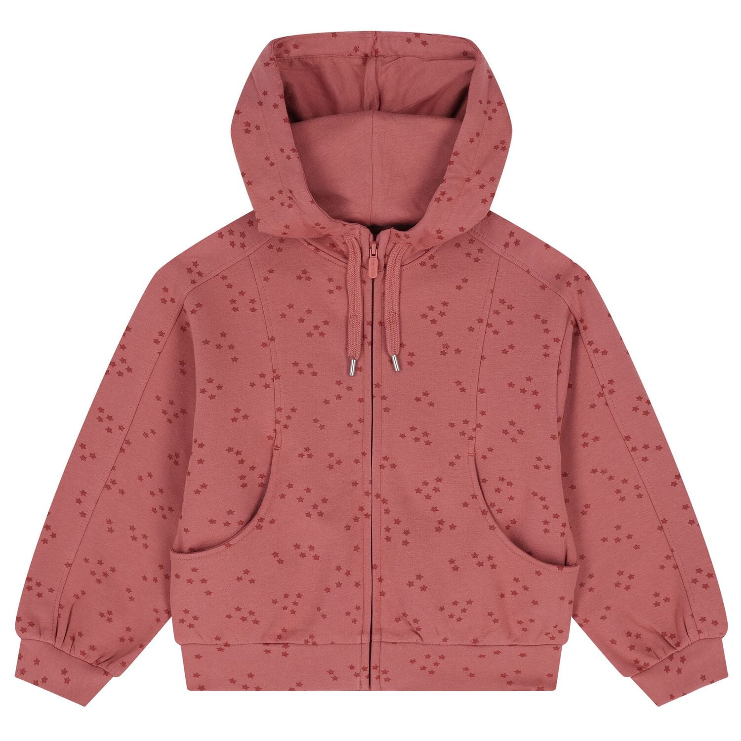 Girls White & Pink Printed Tracksuit ( 3 Piece ), 2, hi-res