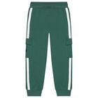 Boys Green Logo Joggers, 1, hi-res