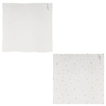 Baby Girls Ivory Floral Muslin Gift Set