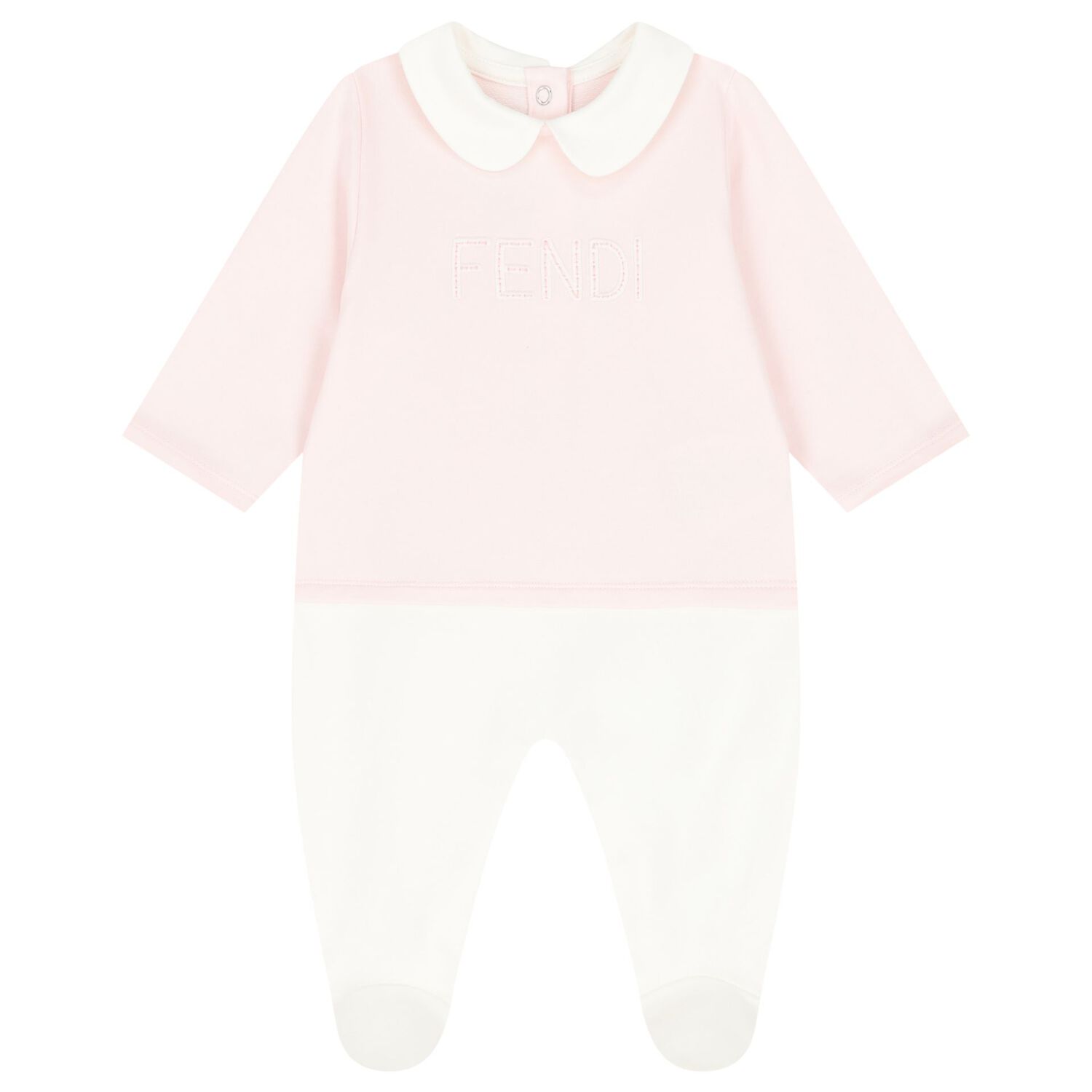 Baby Girls Pink & White Babygrow Gift Set, 2, hi-res