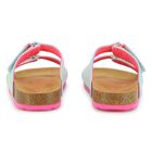 Girls Blue Embellished Sandals, 1, hi-res