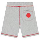 Boys Grey Logo Shorts, 1, hi-res