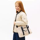 Girls Ivory Sherpa Fleece Tote Bag, 1, hi-res