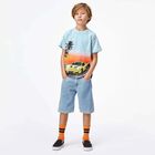 Boys Blue Car T-Shirt, 1, hi-res