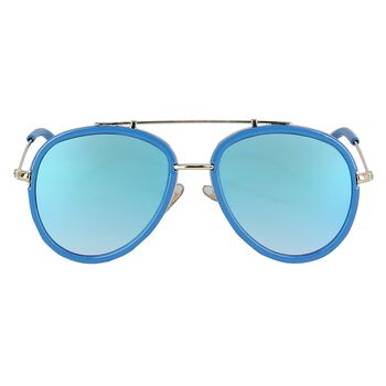 نظارات شمسية للبنات باللون الازرق 