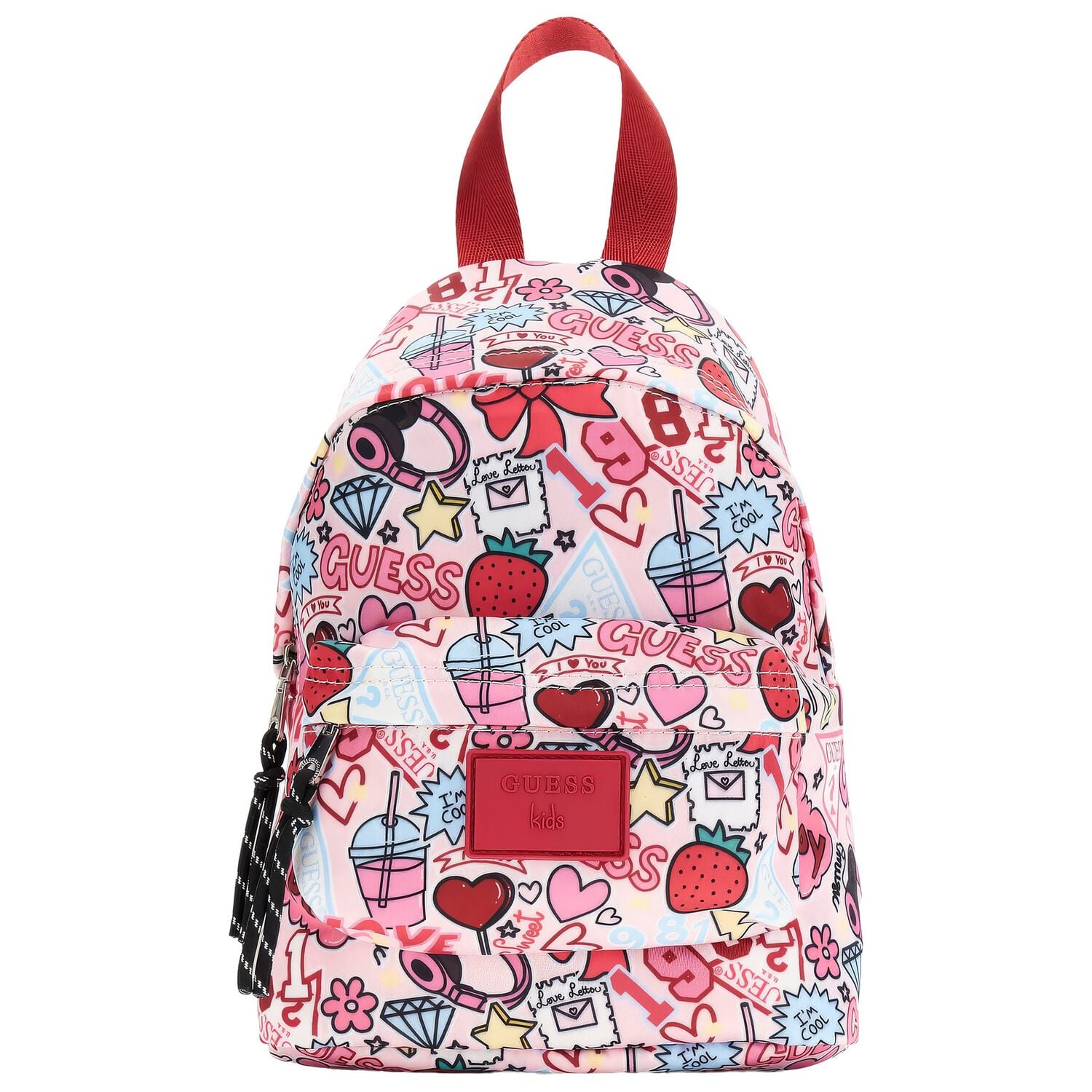 Pink Logo Backpack ( 28CM ), 1, hi-res