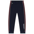 بنطلون رياضي للأولاد بالشعار باللون الكحلي, 1, hi-res