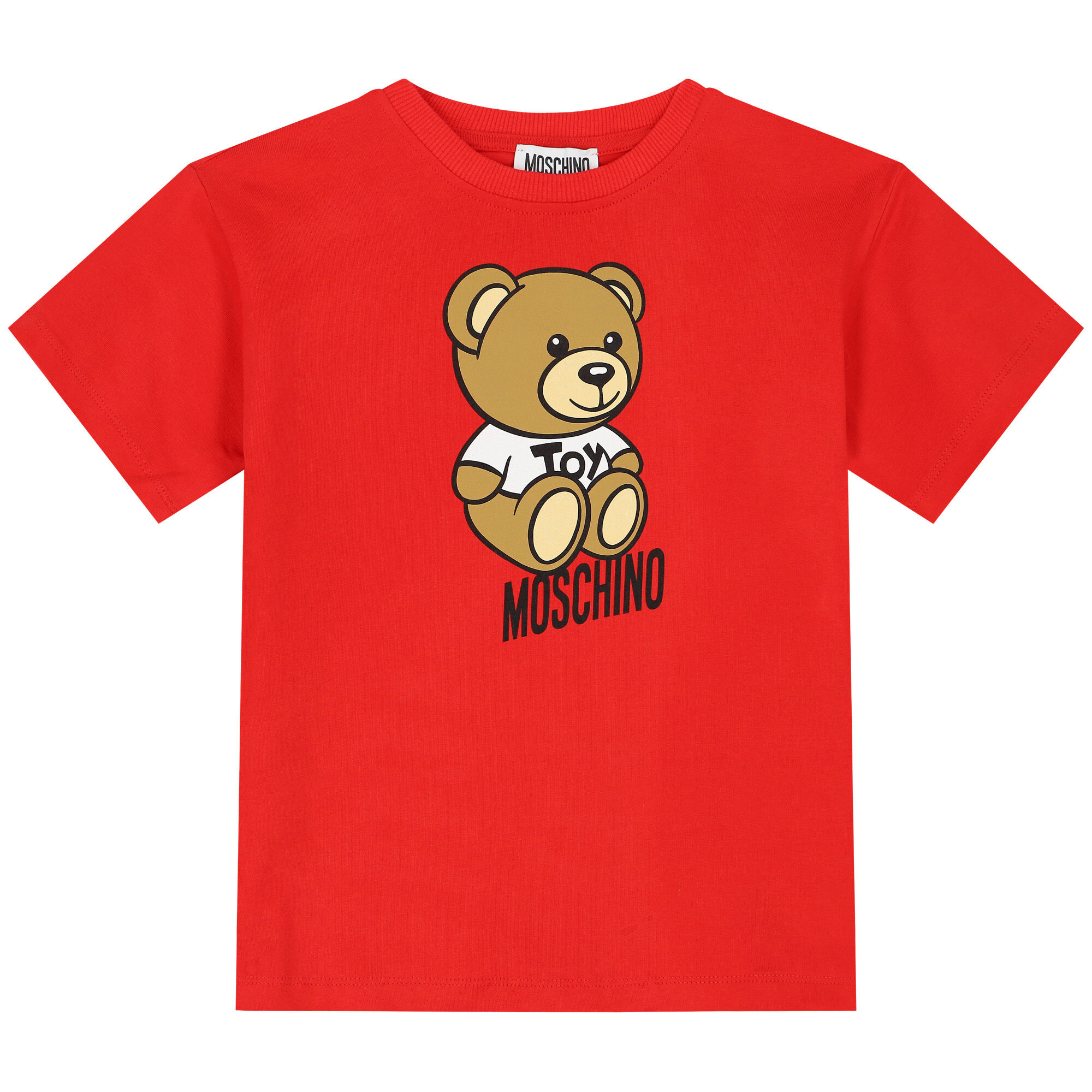 【関税＆送料込み】Moschino T-Shirt Teddy Bear Moschino Teddy bear-print T-shirt | White | FARFETCH