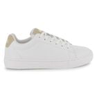 Boys White Logo Trainers, 1, hi-res
