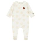 Ivory Bokeh Flower Babygrow Gift Set, 1, hi-res