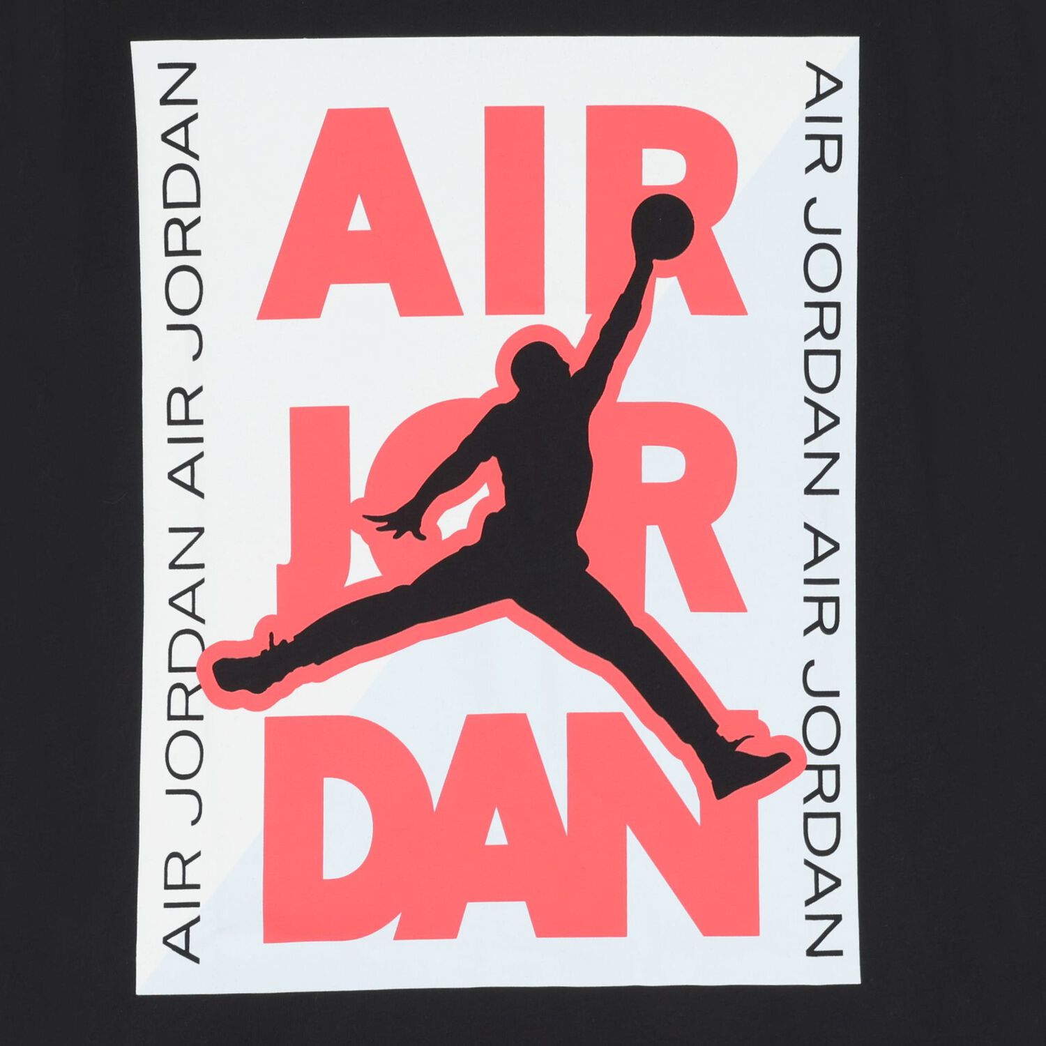 Boys Black Jordan Logo T-Shirt, 1, hi-res