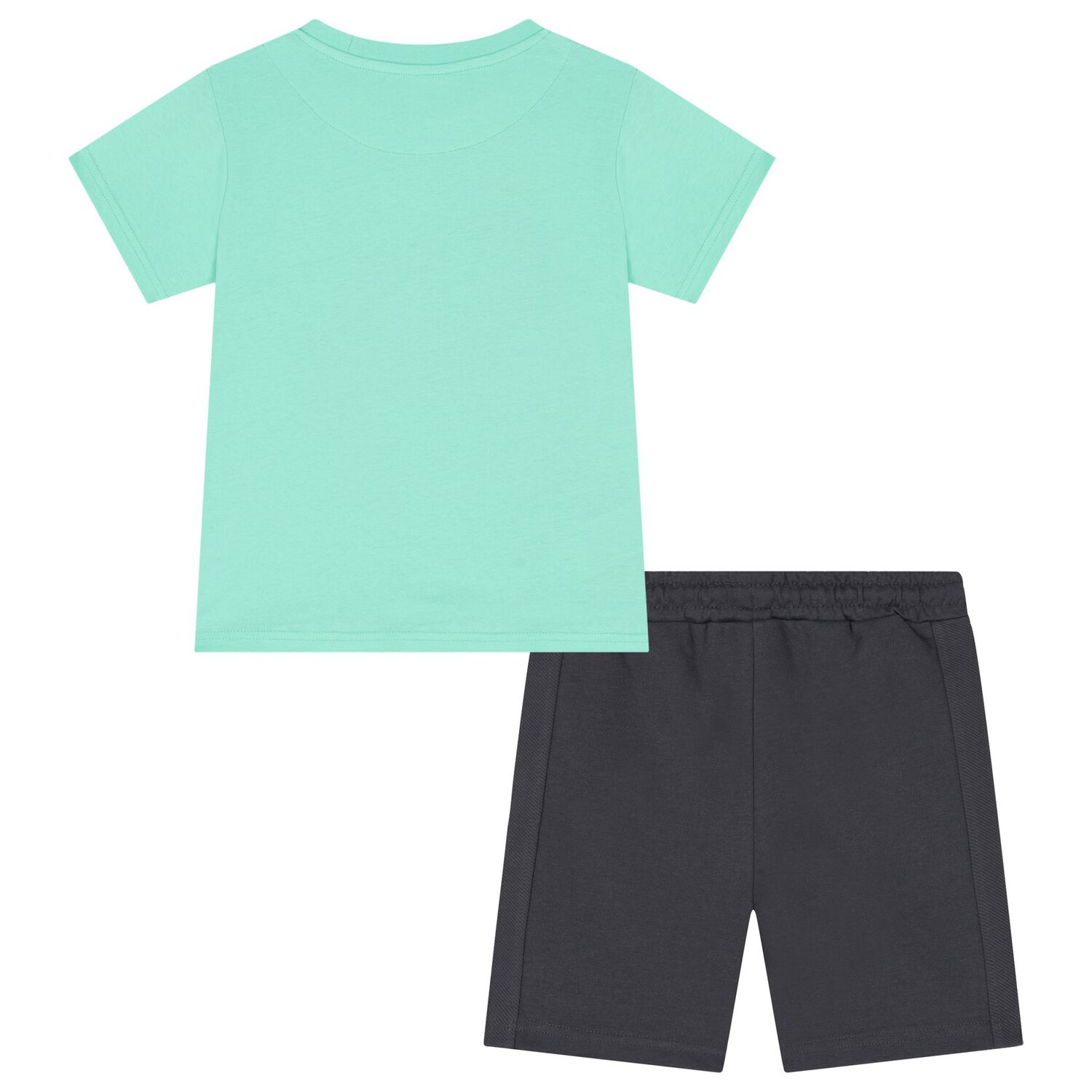 Boys Green & Grey Shorts Set, 2, hi-res image number null