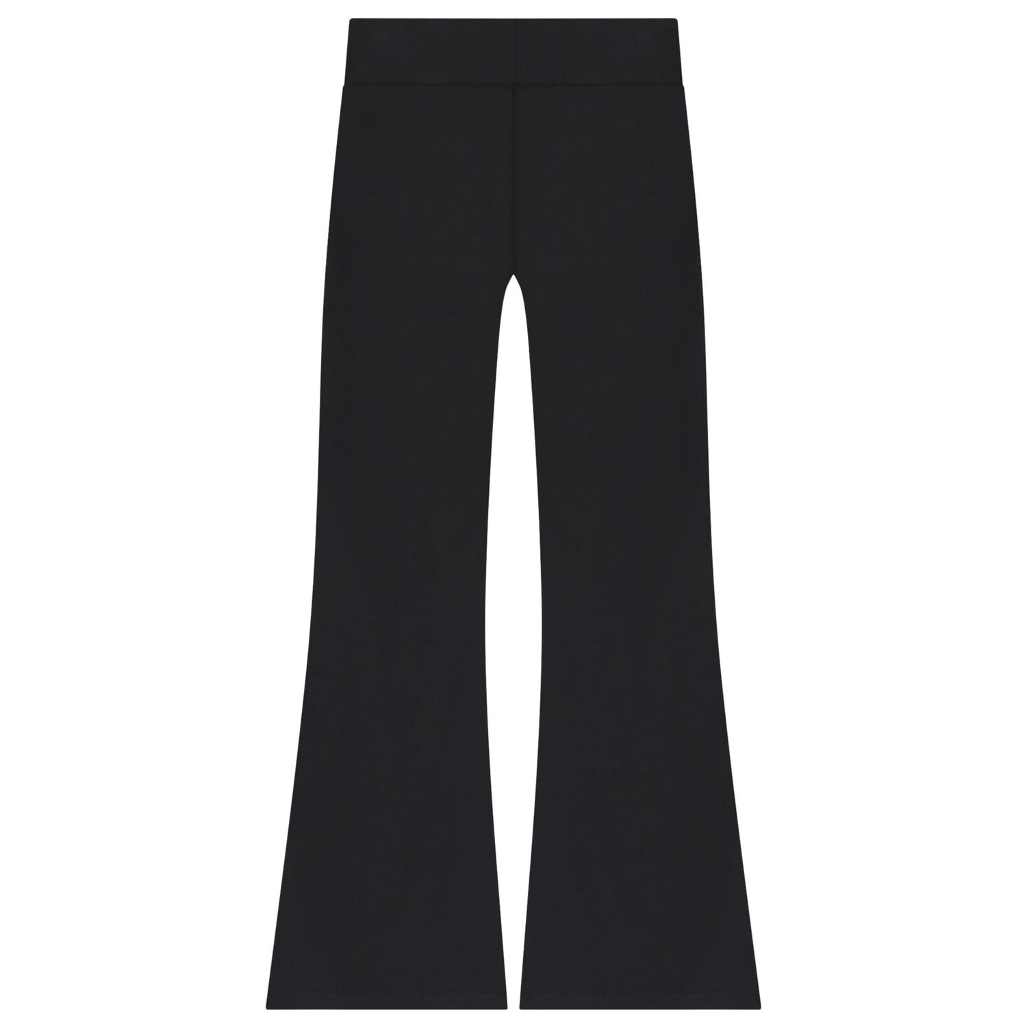 Girls Black Logo Leggings, 1, hi-res