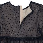 Girls Navy Blue Heart Tulle Dress, 1, hi-res