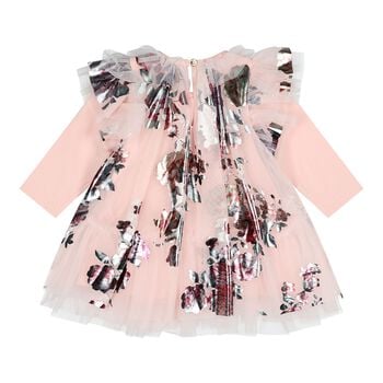 Baby Girls Pink Floral Tulle Doris Dress