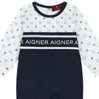 افارول أولاد بالشعار باللون الكحلى و الأبيض, 1, hi-res