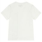 Boys White Logo T-Shirt, 2, hi-res