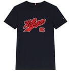 Boys Navy Blue Logo T-Shirt, 2, hi-res