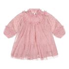Baby Girls Pink Stitch Embroidered Tulle Nadiya Dress, 2, hi-res
