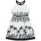 Girls Black & White Dress, 1, hi-res