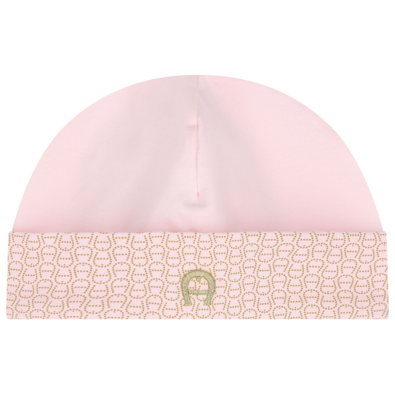 Baby Girls Pink Logo Hat, 3, hi-res