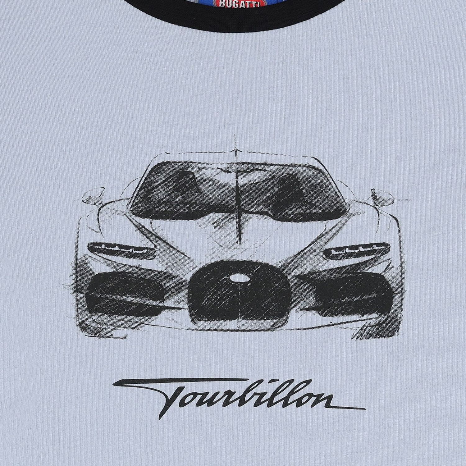 تي شيرت أولاد بالشعار باللون الأزرق, 3, hi-res