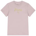 Girls Pink Logo T-Shirt, 2, hi-res