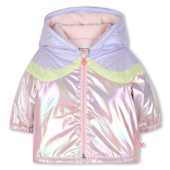 Younger Girls Lilac & Iridescent Pink Jacket