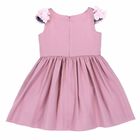 Girls Pink Satin Special Occasion Dress, 1, hi-res
