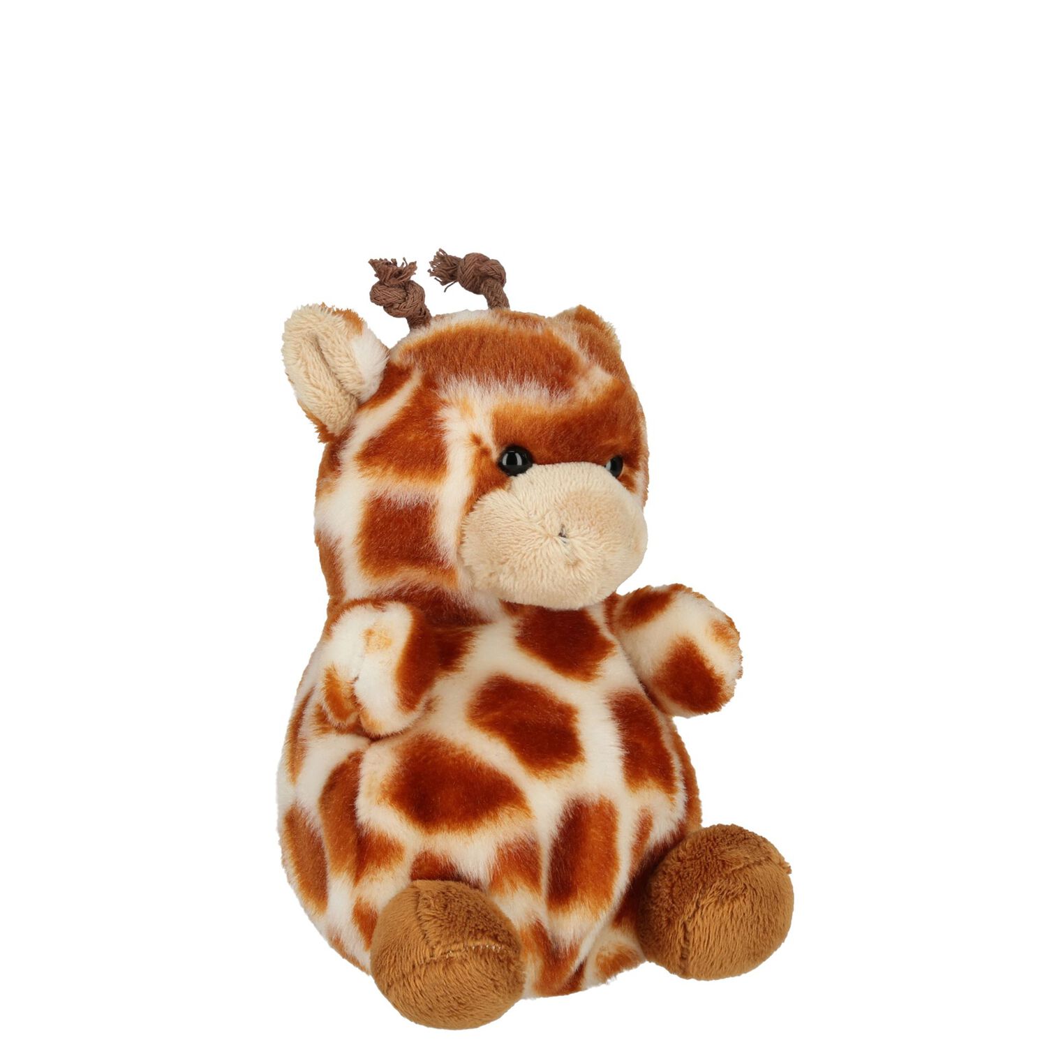 Palm Pals Brown & White Safara Giraffe Soft Toy ( 13CM ), 1, hi-res