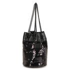 Girls Black Logo Embellished Bag, 1, hi-res