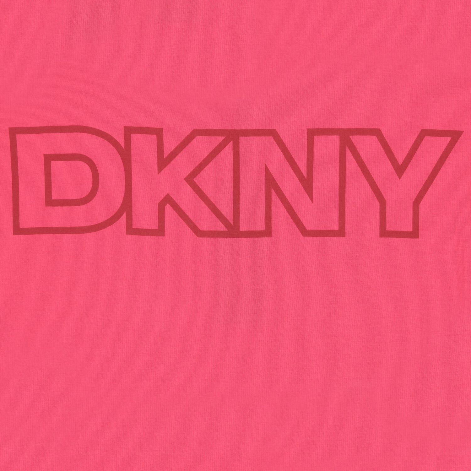 Girls Pink Logo T-Shirt, 3, hi-res