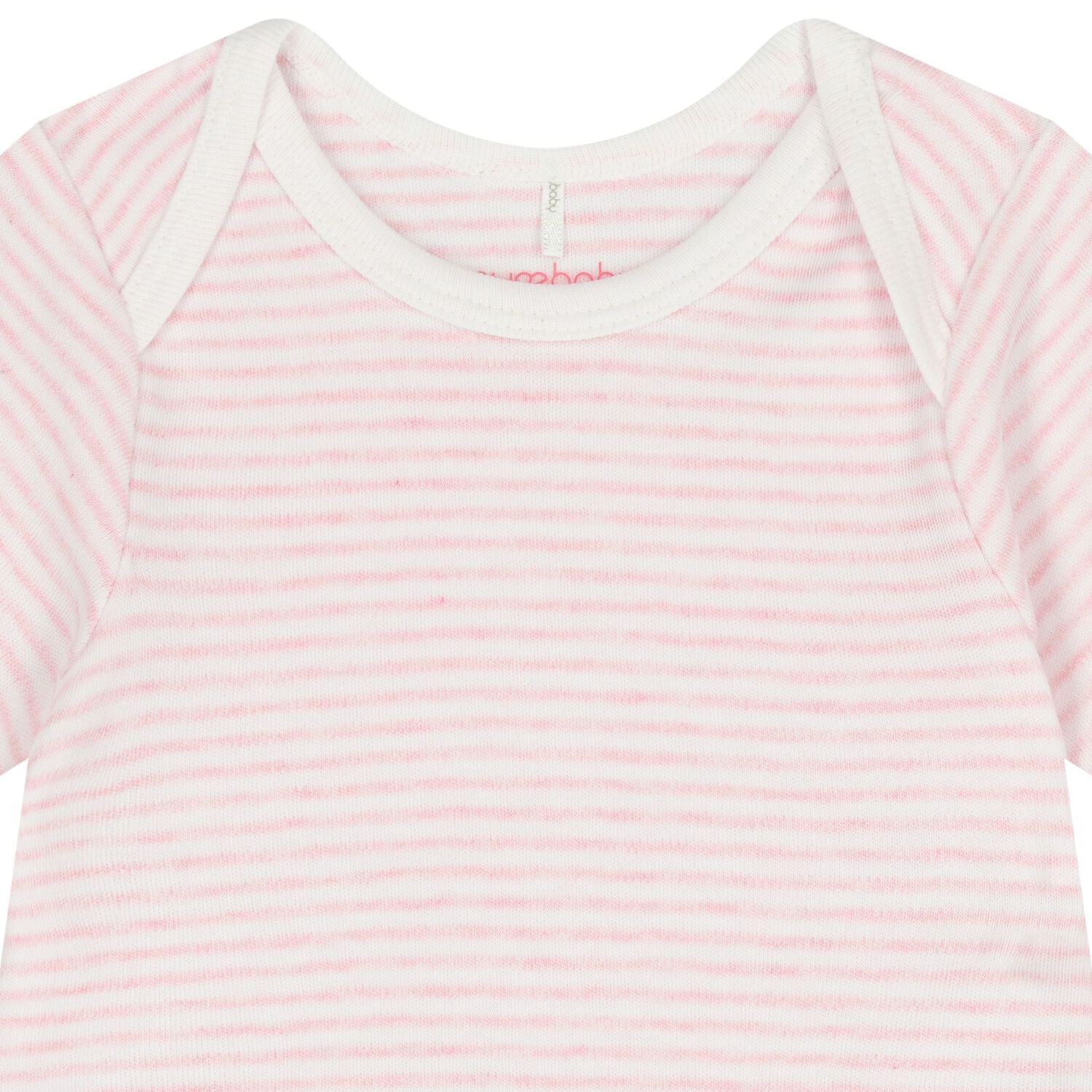 Baby Girls White & Pink Bodysuits ( 2-Pack ), 2, hi-res image number null