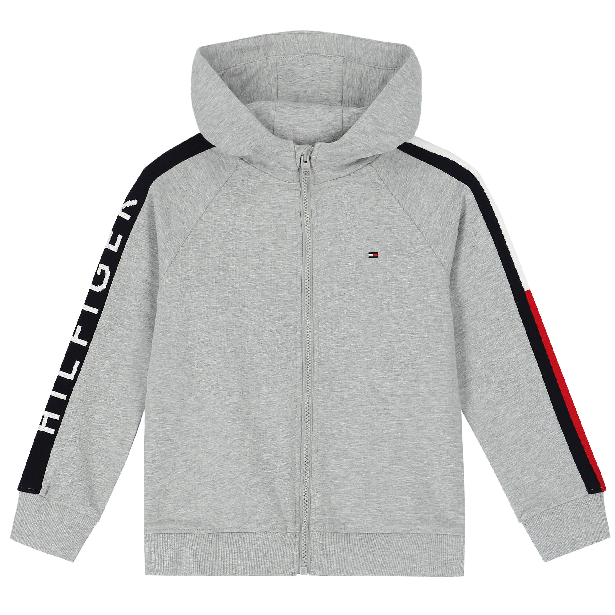 Tommy hilfiger grey zip up outlet