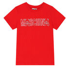 Red Teddy Logo T-Shirt, 3, hi-res