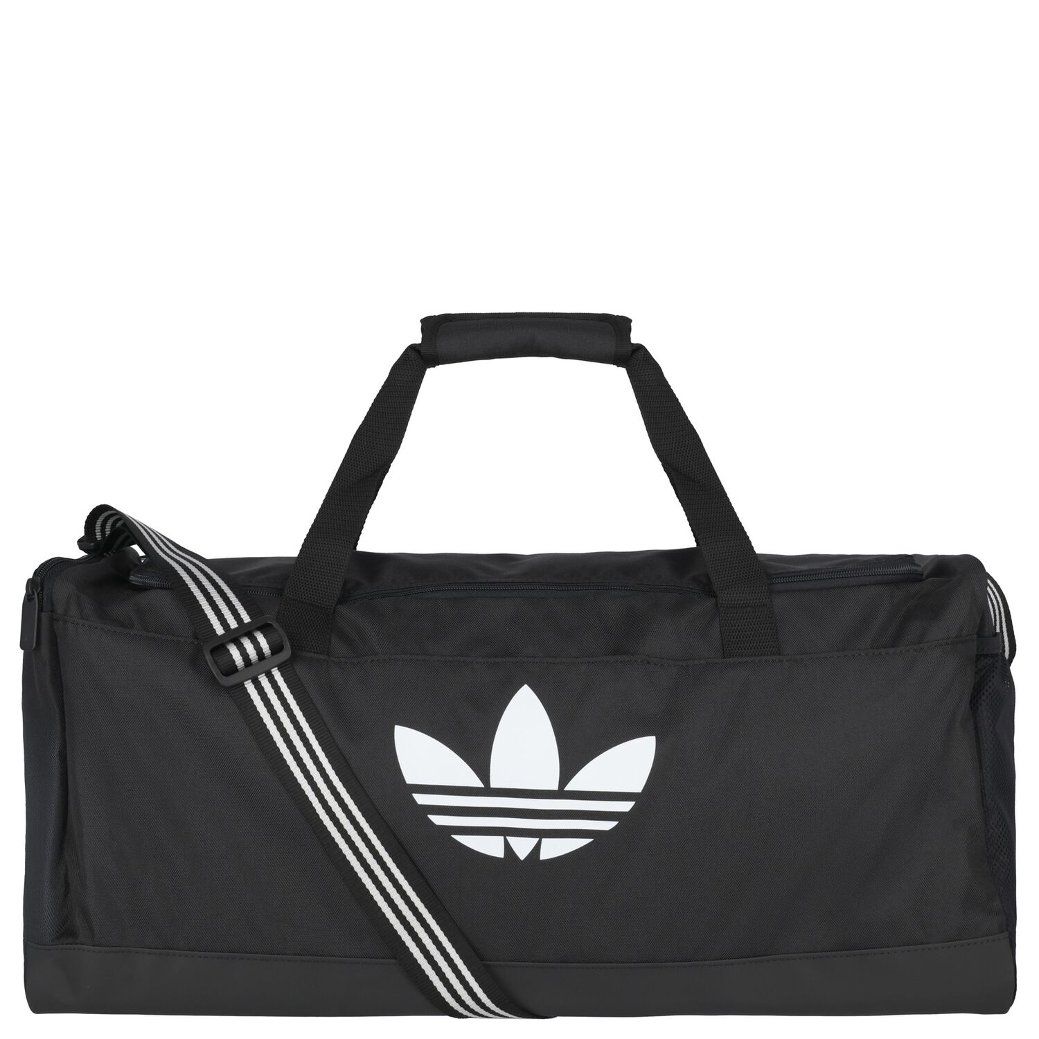 Black Logo Duffle Bag, 1, hi-res