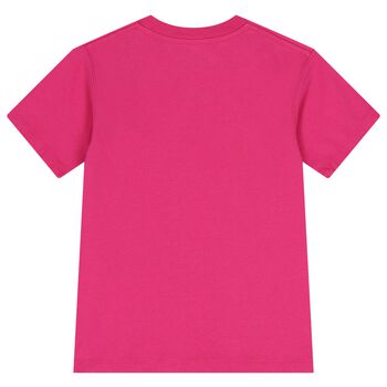 Girls Pink Logo T-Shirt