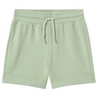 Younger Boys Green Logo Shorts, 2, hi-res