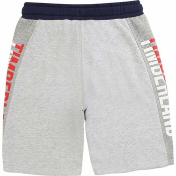 Boys Grey Logo Shorts