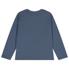 Boys Blue & Red Long Sleeve Top ( 2 Pack ), 3, hi-res