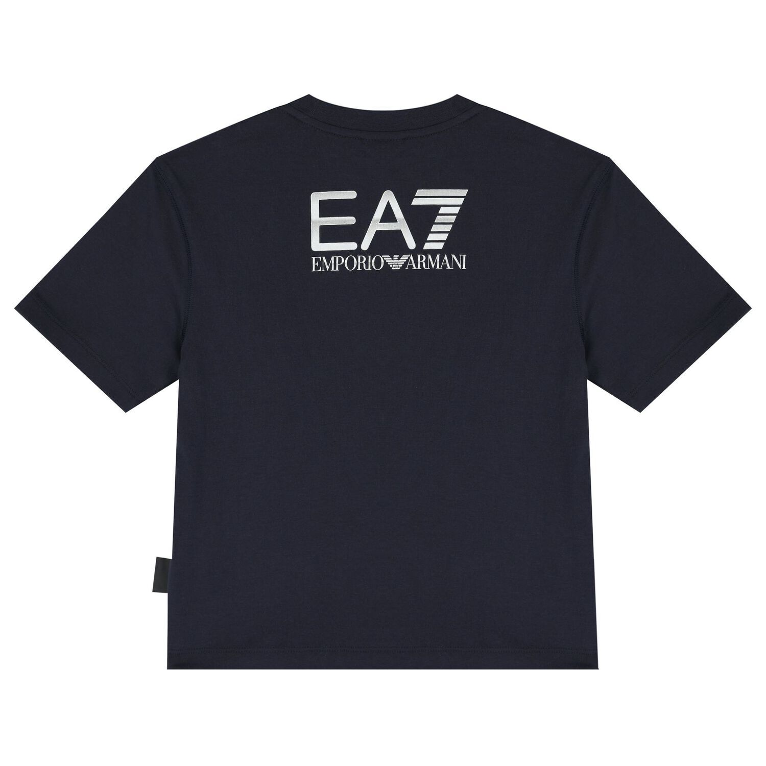 Boys Navy Blue Logo T-Shirt, 3, hi-res image number null