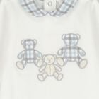 Baby Boys Ivory Teddy Bear Babygrow, 1, hi-res
