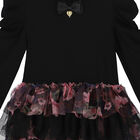 فستان تول باللون الأسود, 1, hi-res