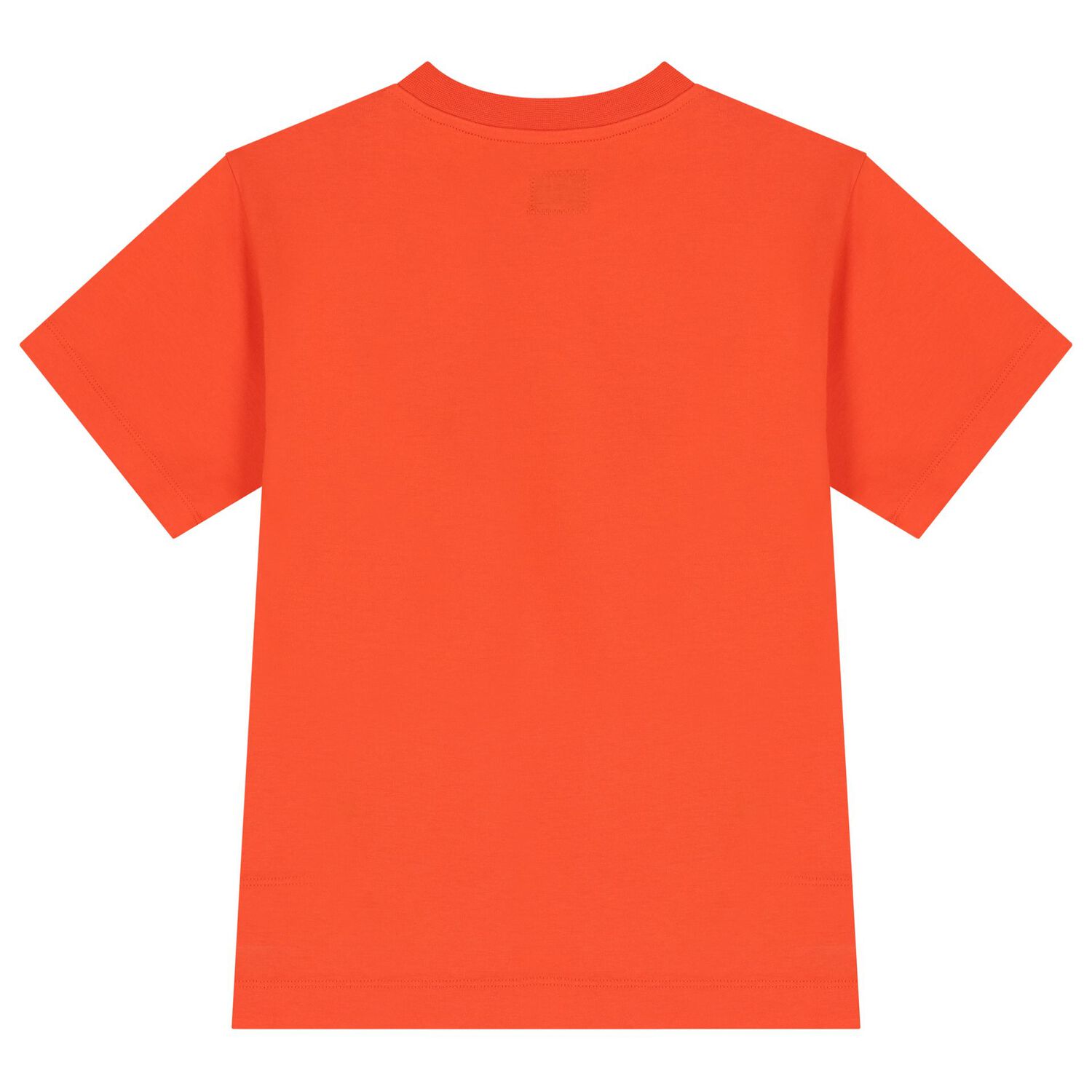 Boys Orange Logo T-Shirt, 1, hi-res