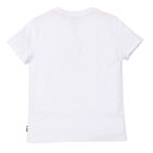 Boys White Logo T-Shirt, 1, hi-res