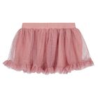 Baby Girls Pink & Ivory Piece Skirt Set, 1, hi-res